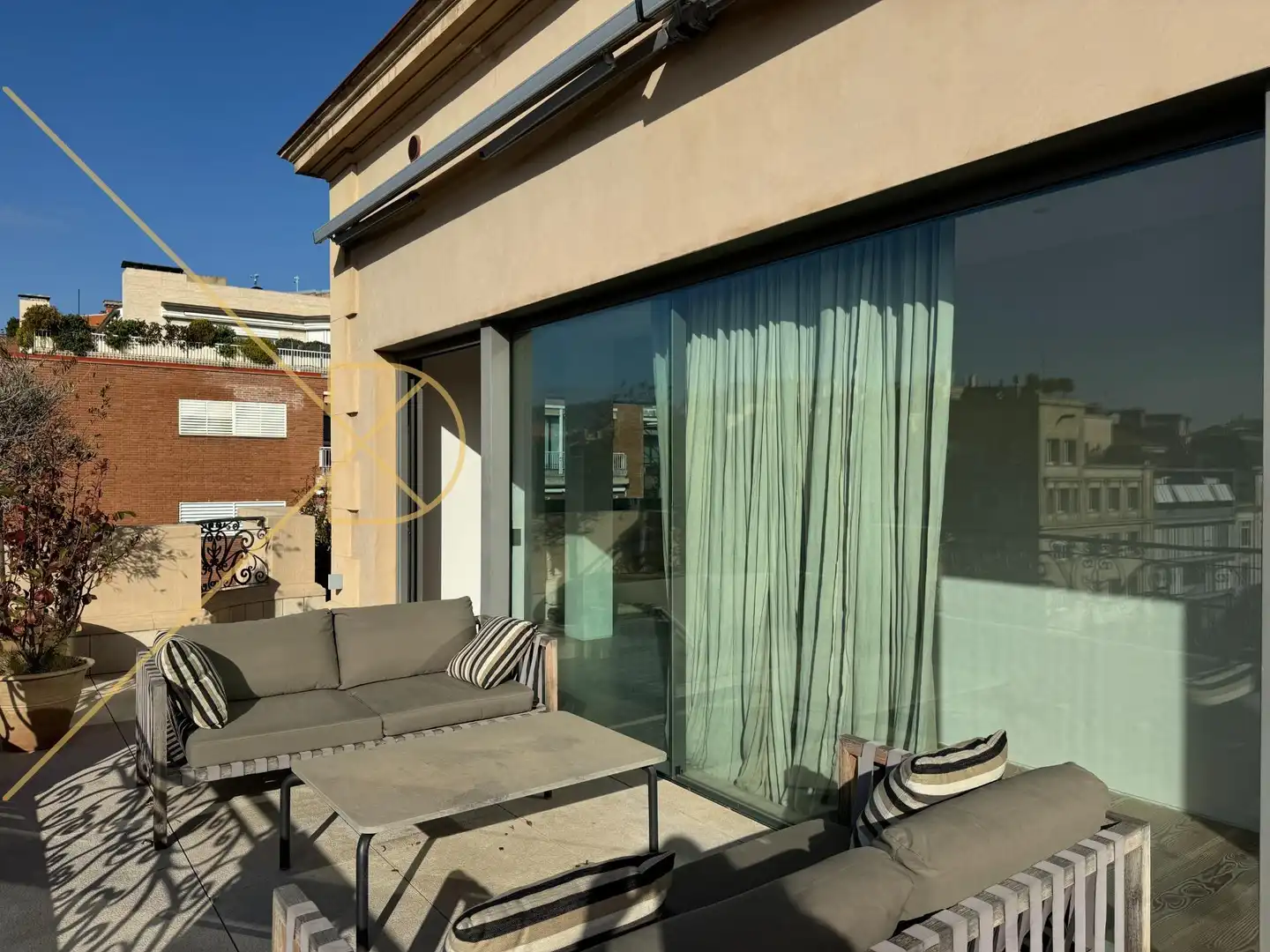 Penthouse mit Balkon zur Miete in Avenida PAU CASALS, imagen 4