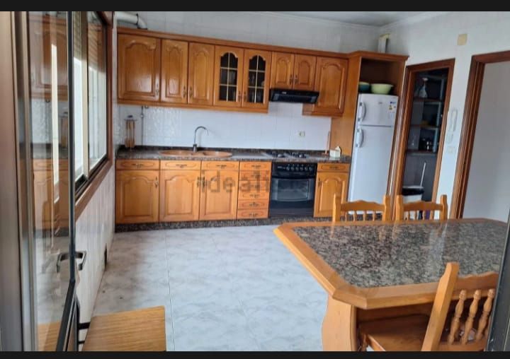 Kitchen of Flat for sale in Monforte de Lemos  with Heating, Parquet flooring and Storage room