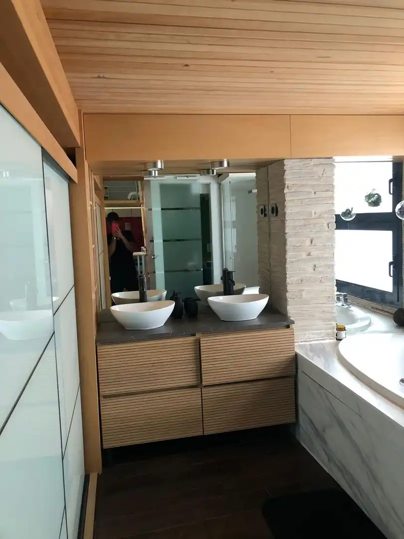Baño de Dúplex de alquiler en Madrid con Amueblado y Piscina comunitaria