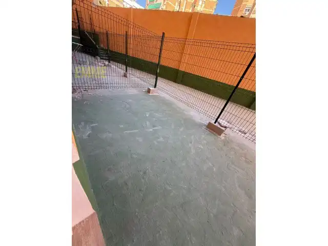 Jardín de Piso de alquiler en Málaga con Aire acondicionado, Terraza y Amueblado