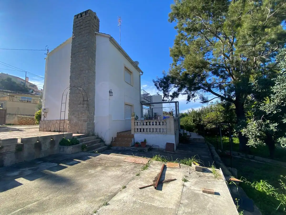 Vista exterior de Casa o chalet en venta en Dénia con Terraza y Amueblado