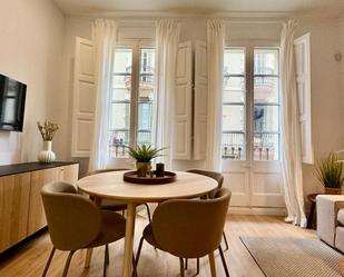 Dining room of Flat to rent in  Barcelona Capital  with Air Conditioner and Balcony
