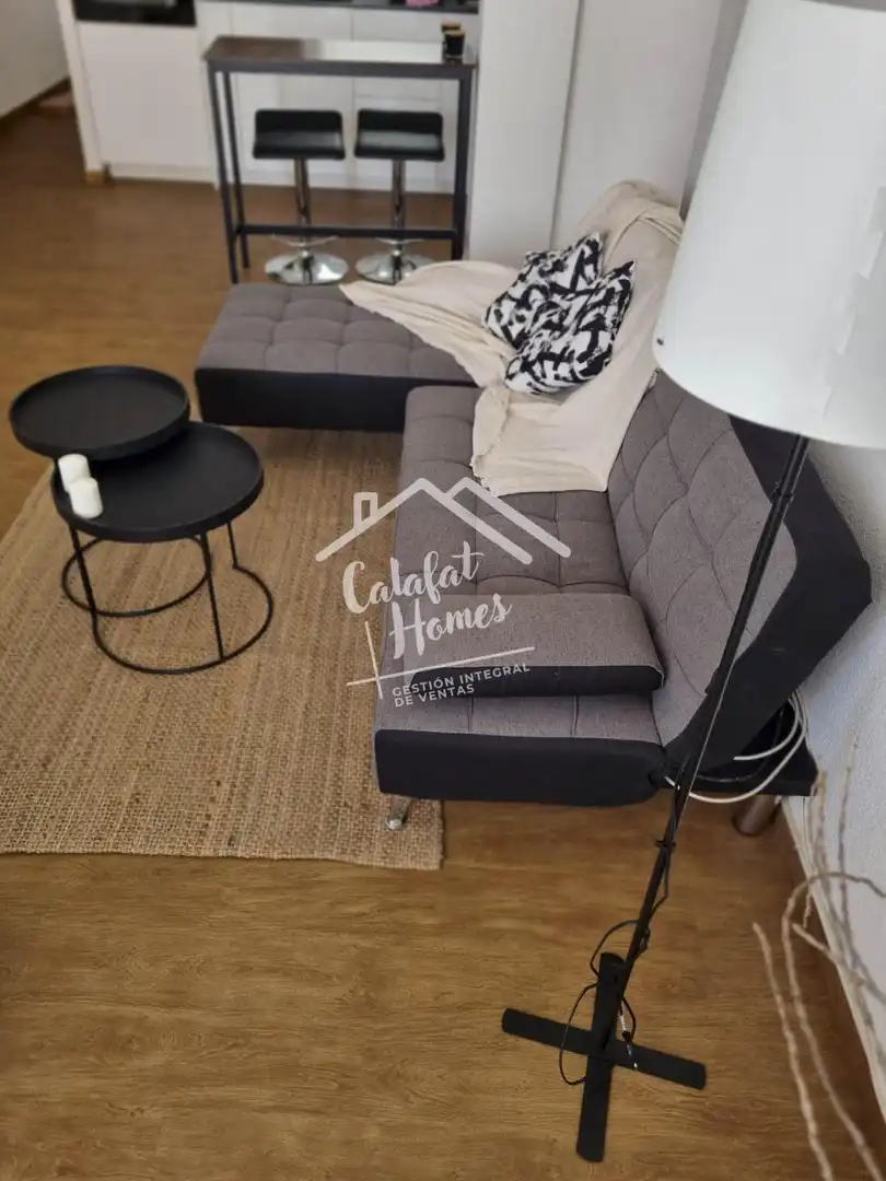 Wohnzimmer von Wohnung zum Verkauf in L'Ametlla de Mar  mit Klimaanlage und Mikrowelle