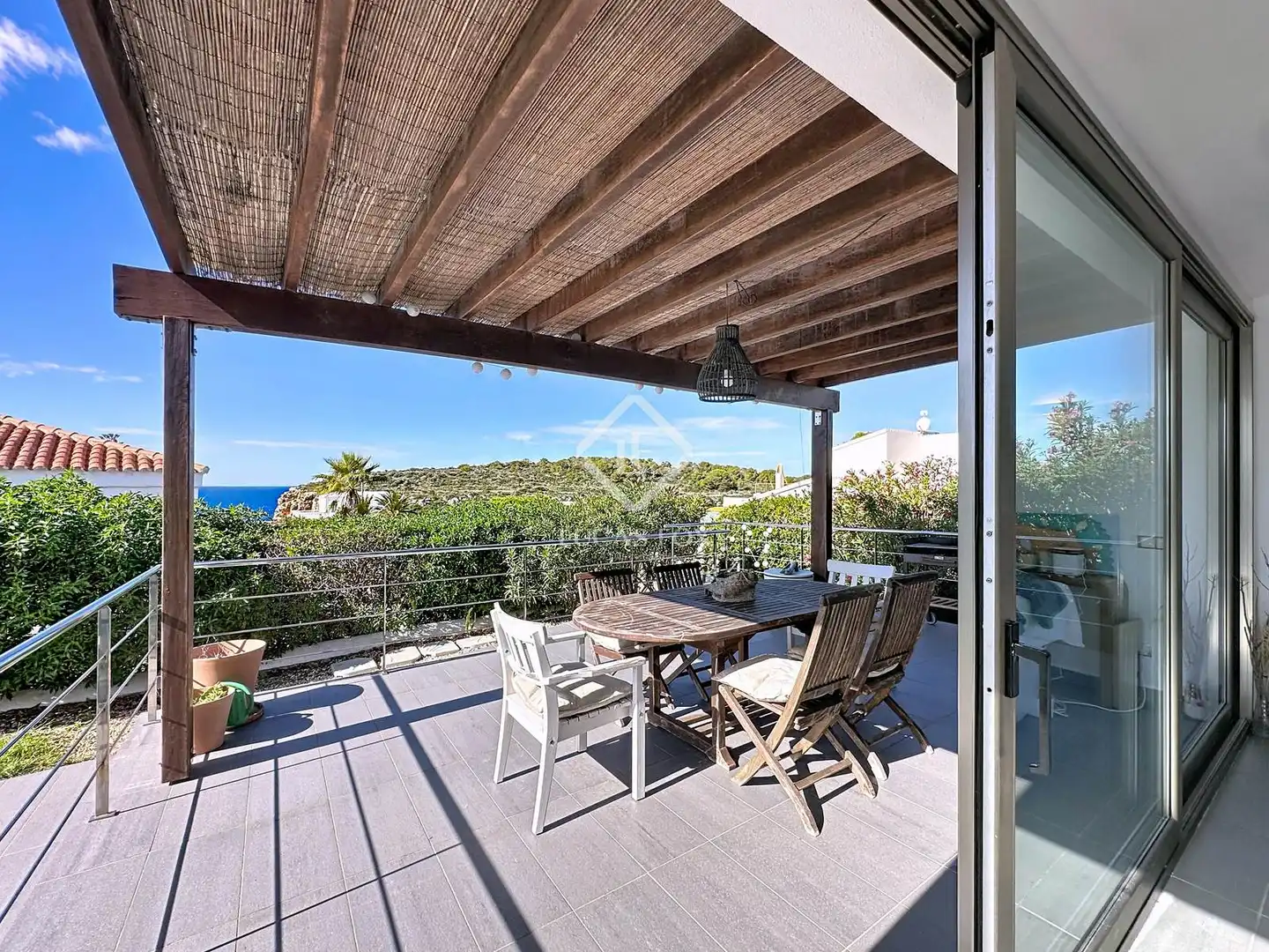 Terrassa de Casa o xalet en venda en Maó - Mahón amb Aire condicionat, Calefacció i Jardí privat