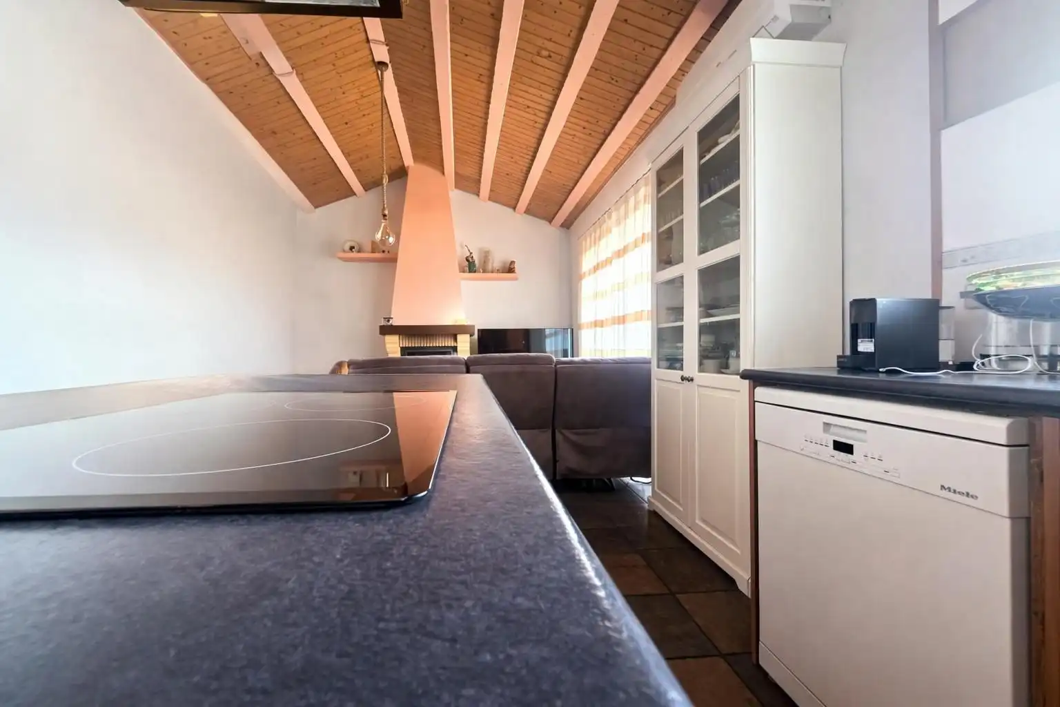 Cocina de Casa adosada en venta en Sabadell con Aire acondicionado, Calefacción y Terraza