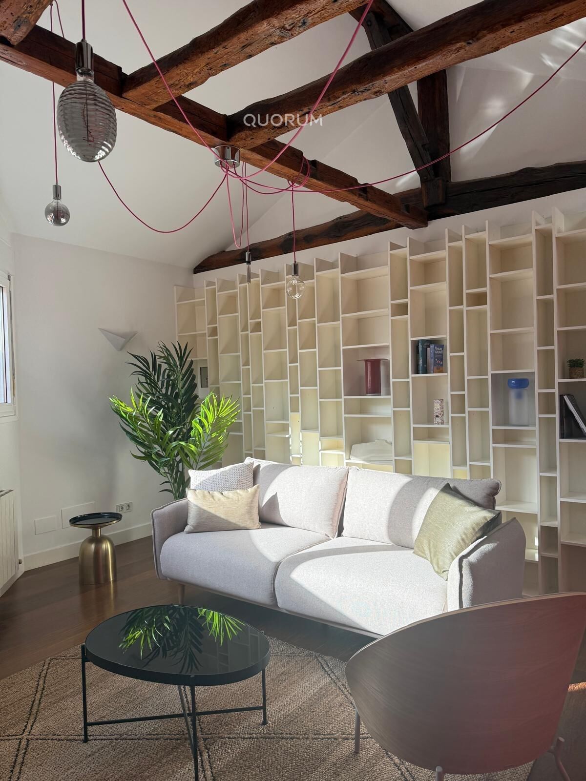 Sala de estar de Piso de alquiler en Bilbao  con Calefacción