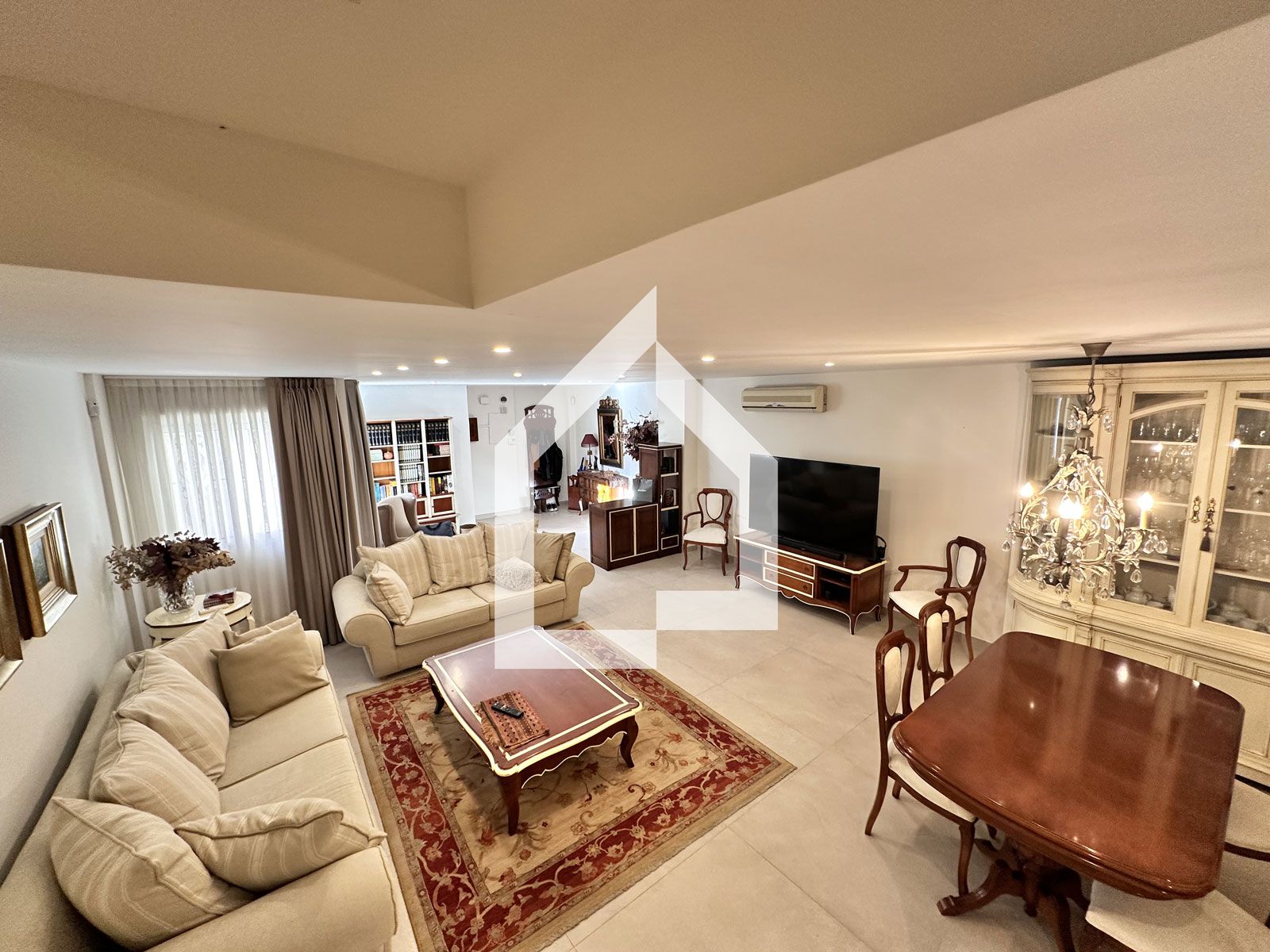 Living room of House or chalet for sale in San Vicente del Raspeig / Sant Vicent del Raspeig  with Air Conditioner, Terrace and Balcony