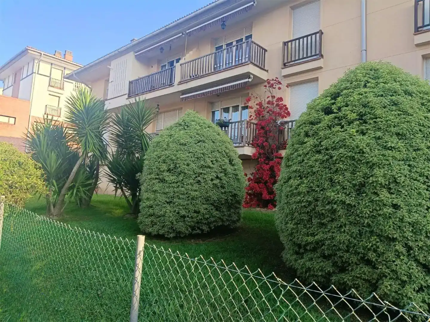 Exterior view of Flat for sale in Gatika  with Parquet flooring, Furnished and Balcony