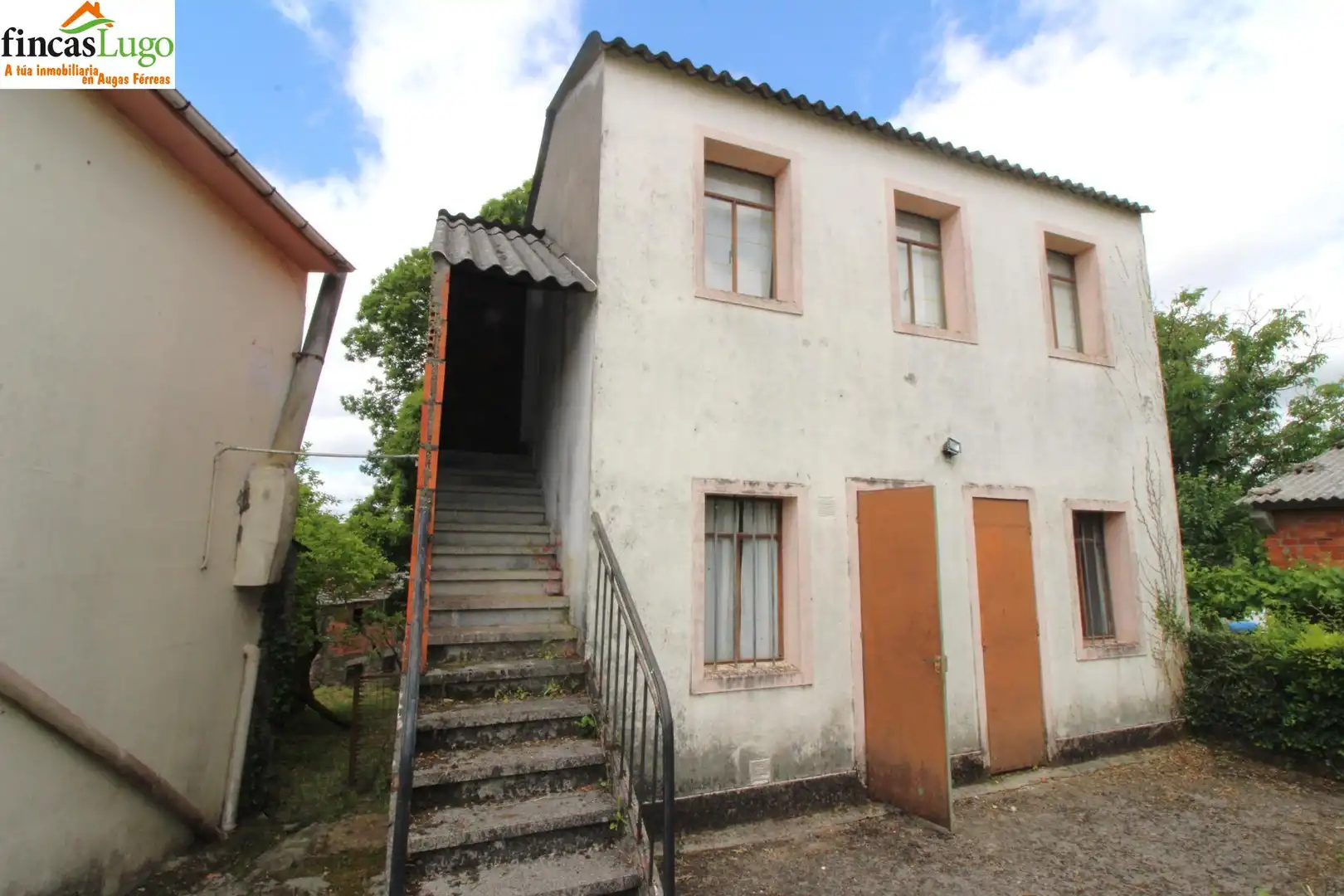 Vista exterior de Casa o chalet en venta en Begonte con Calefacción, Jardín privado y Terraza