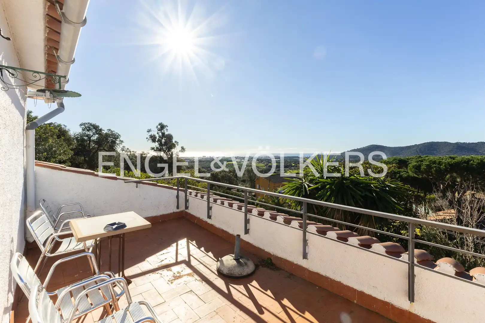 Terrassa de Casa o xalet en venda en Palafolls amb Calefacció, Jardí privat i Terrassa