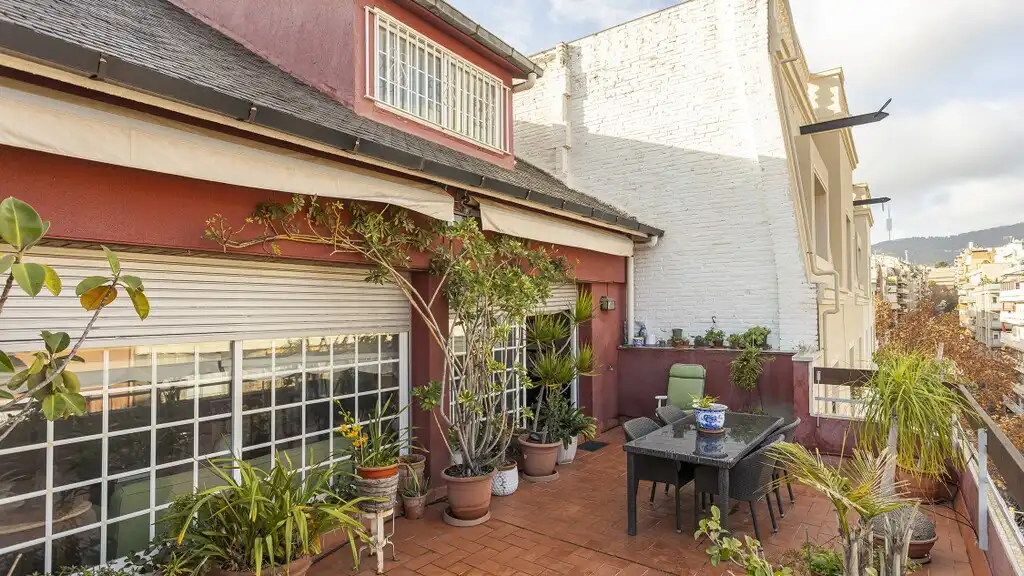 Terraza de Ático en venta en Barcelona con Aire acondicionado, Calefacción y Parquet