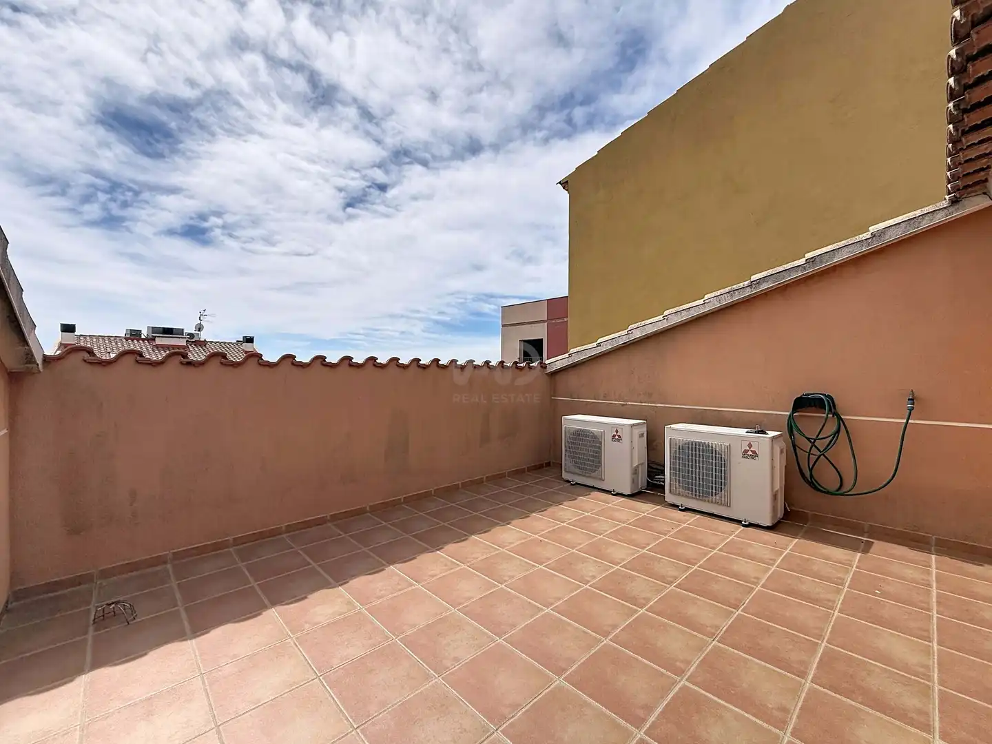 Terrace of Detached homes for sale in Sant Jaume dels Domenys  with Air Conditioner and Heating