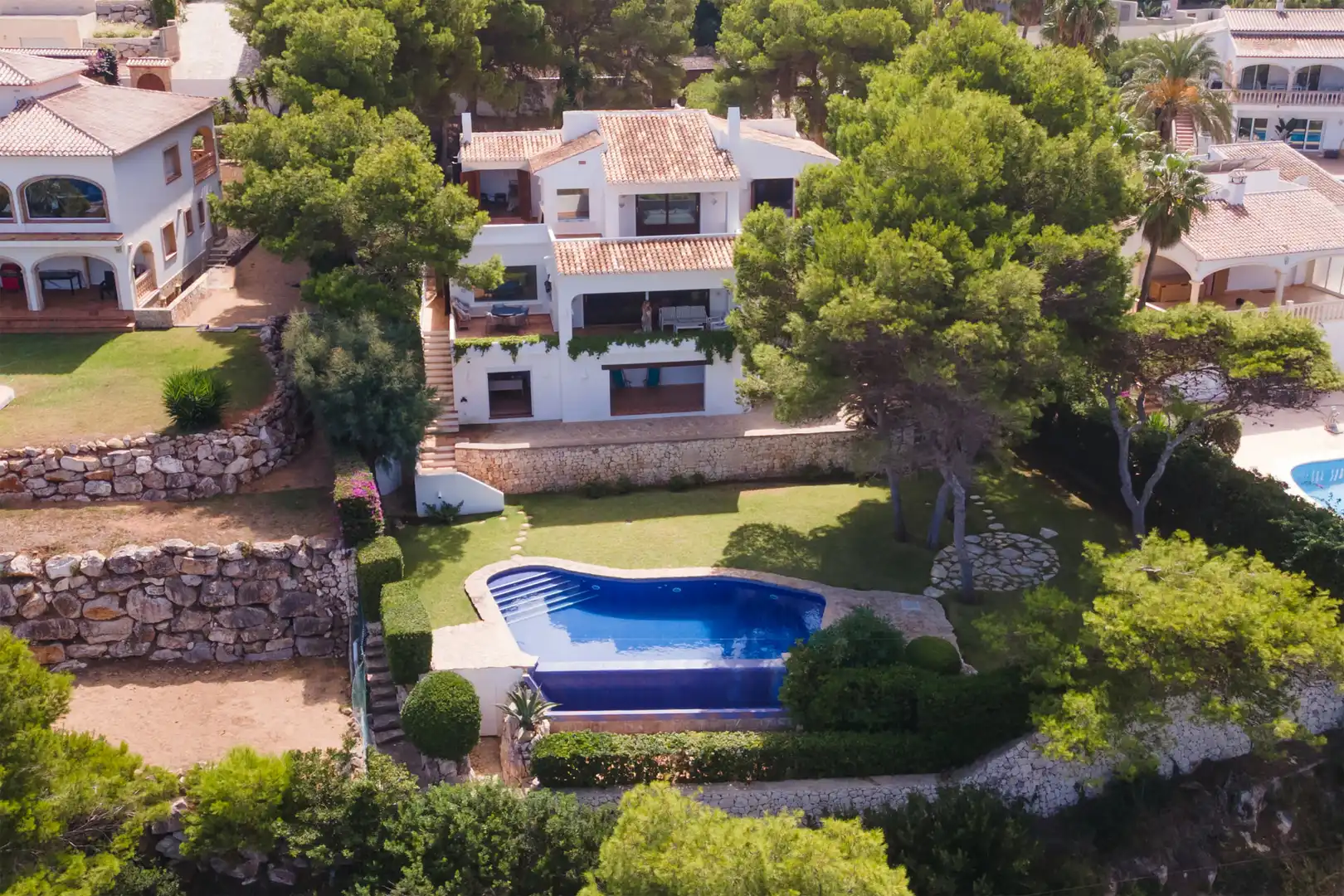 Jardí de Casa o xalet en venda en Jávea / Xàbia amb Aire condicionat, Jardí privat i Terrassa