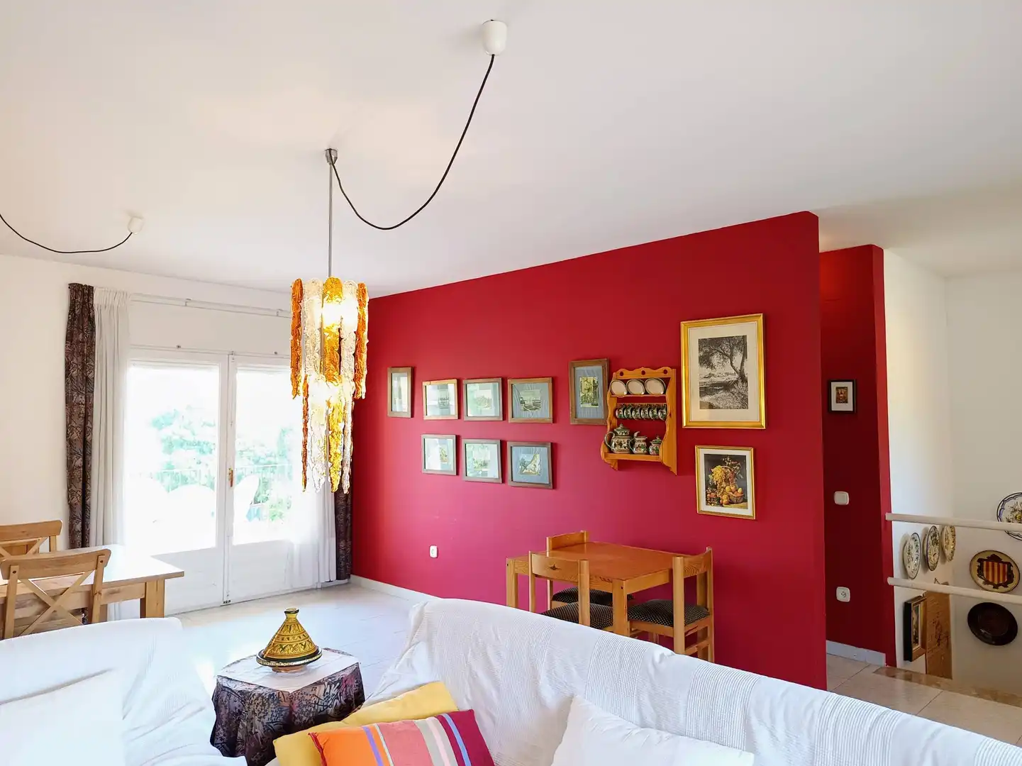 Sala de estar de Casa o chalet en venta en Sant Pere Pescador con Aire acondicionado, Calefacción y Terraza
