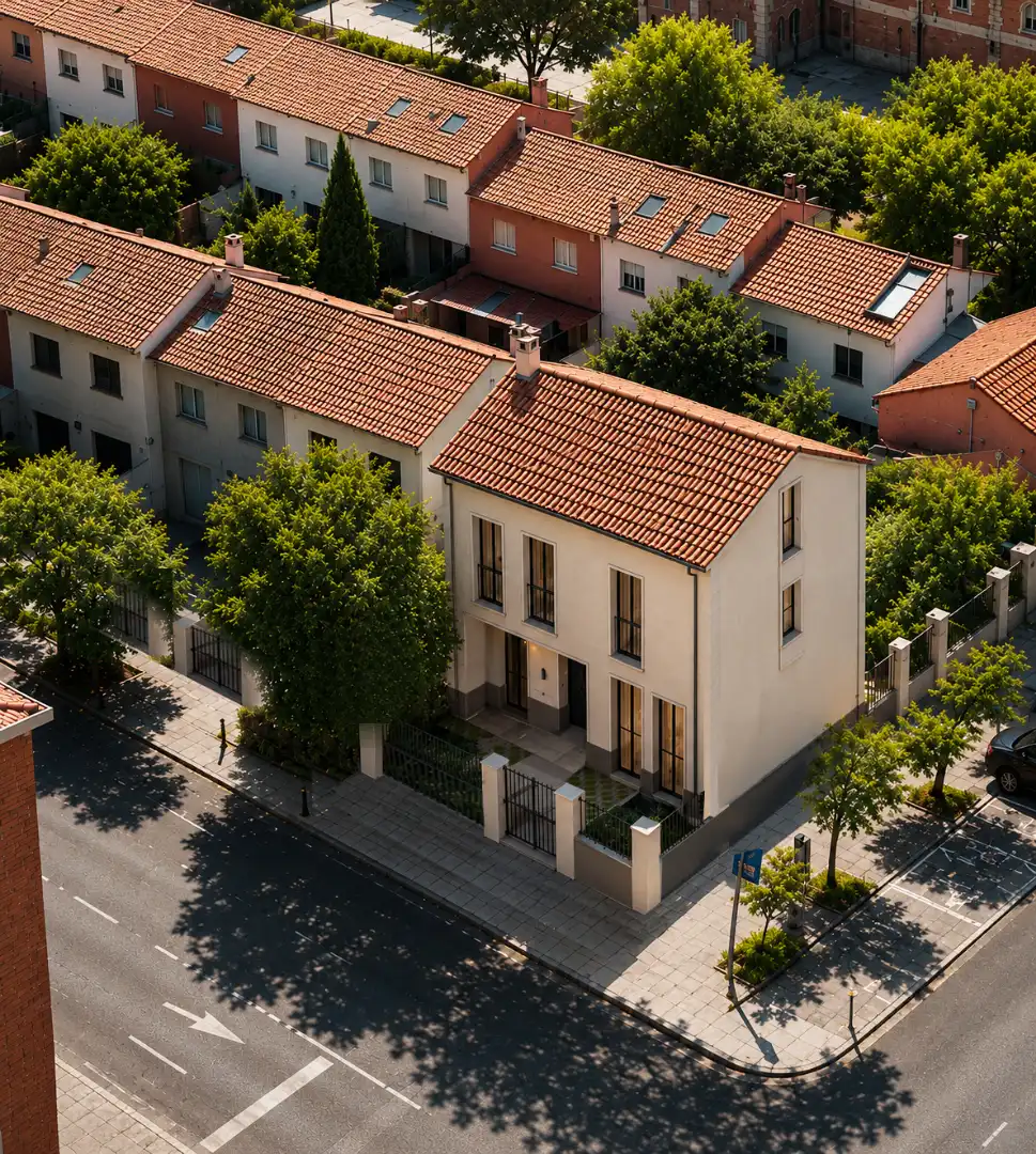 Vista exterior de Residencial en venta en Madrid