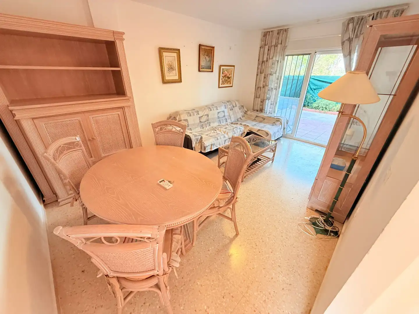 Living room of Flat for sale in Pizarra  with Air Conditioner, Terrace and Storage room