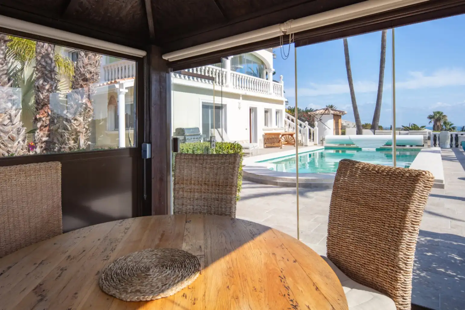 Terrace of Houses for sale in Jávea / Xàbia  with Air Conditioner, Heating and Private garden