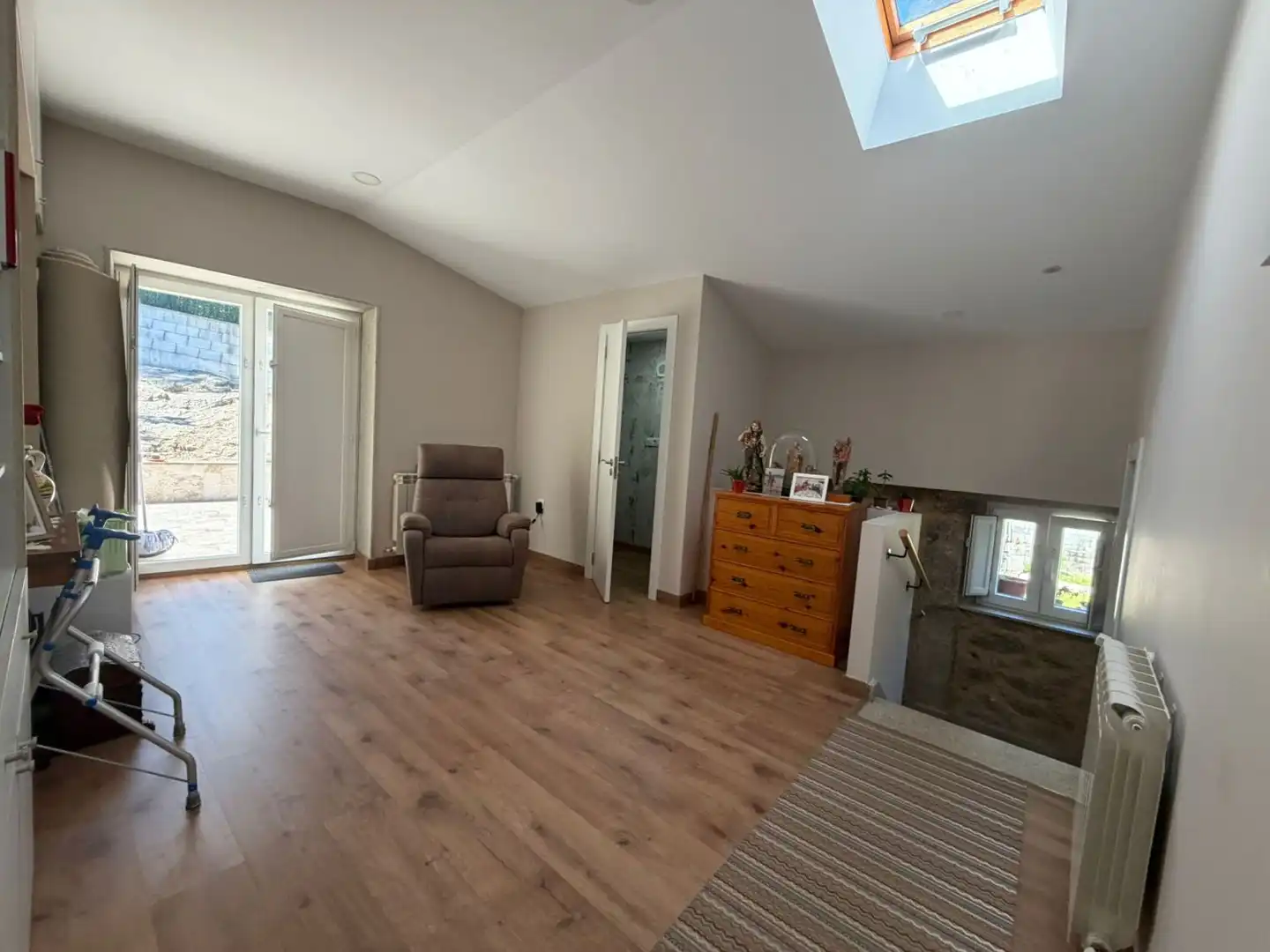 Sala de estar de Casa o chalet de alquiler en A Laracha   con Calefacción, Terraza y Trastero