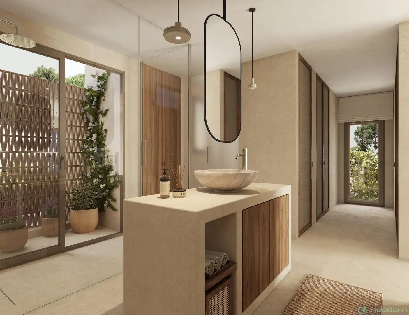 Bathroom of Houses for sale in Benissa  with Terrace and Swimming Pool