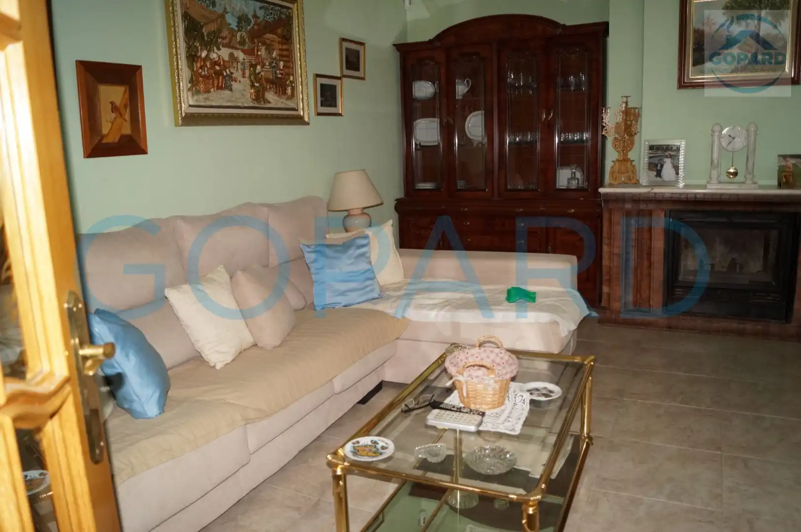 Sala de estar de Casa o chalet en venta en Quijorna con Aire acondicionado, Calefacción y Jardín privado