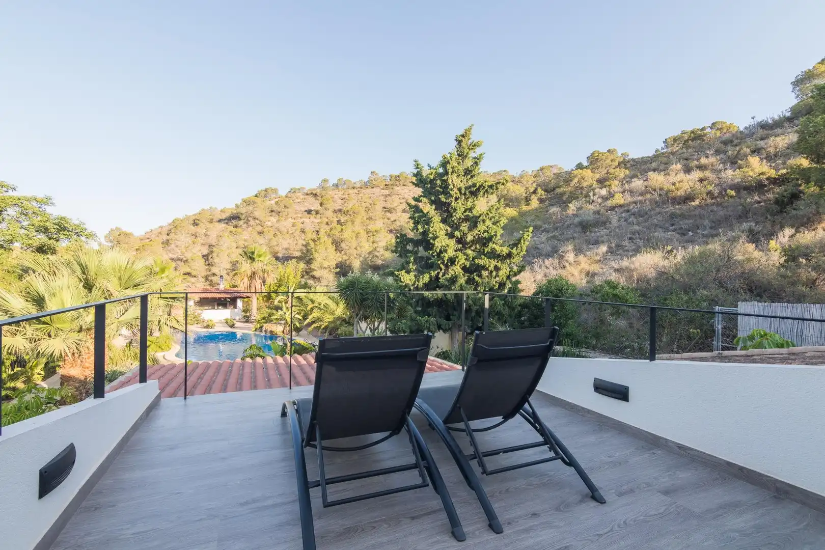 Terrassa de Casa o xalet en venda en Aspe amb Aire condicionat, Calefacció i Jardí privat