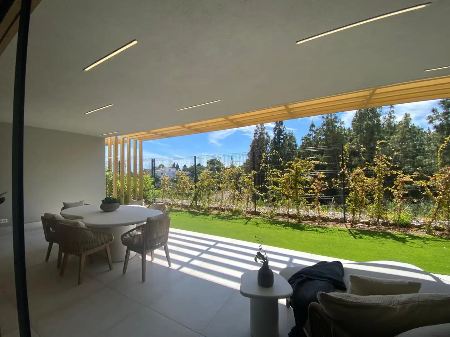 Terrassa de Casa o xalet en venda en Mijas amb Aire condicionat, Calefacció i Jardí privat