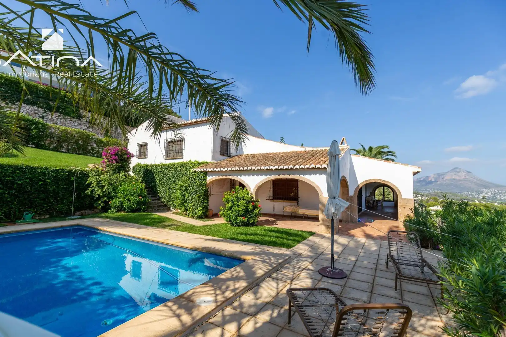 Garden of Houses for sale in Jávea / Xàbia  with Heating, Private garden and Terrace