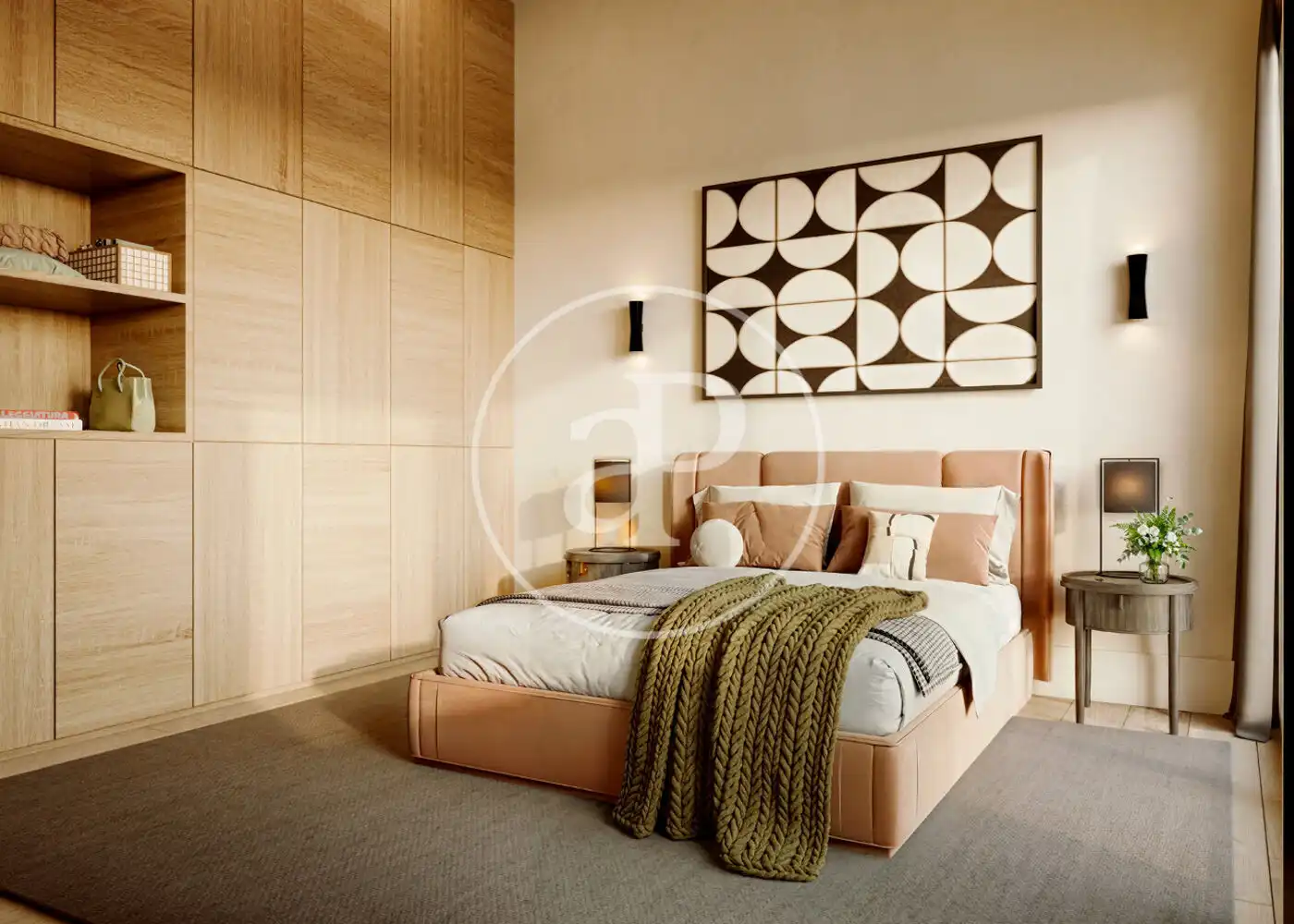 Bedroom of Flat for sale in Barcelona  with Air Conditioner, Heating and Terrace