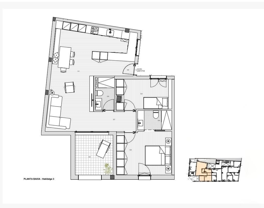 Planta baixa en venda a Carrer Major, 70, Centre