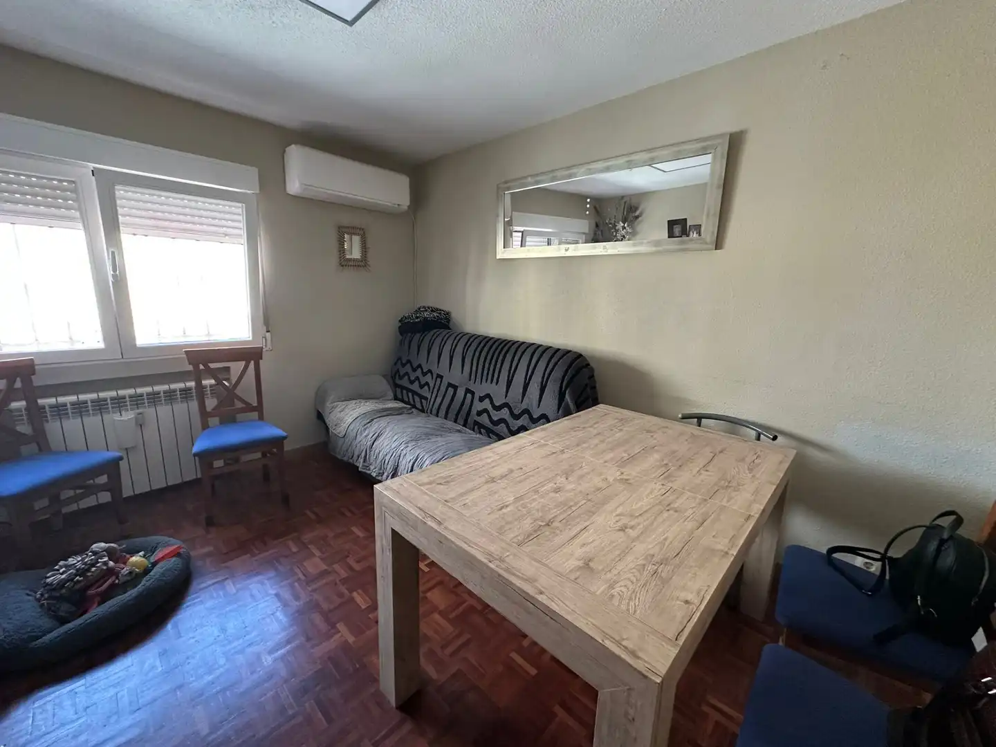 Wohnzimmer von Wohnung zum Verkauf in Madrid mit Klimaanlage, Heizung und Terrasse