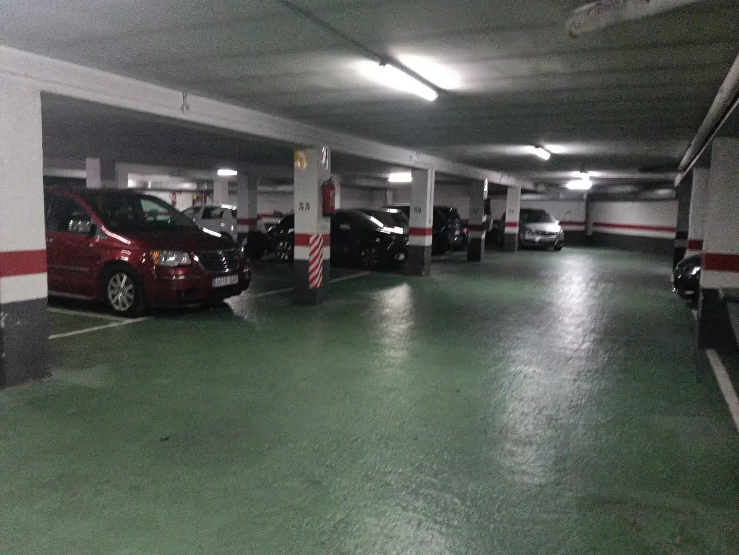Parking of Flat for sale in Zaragoza  with Heating, Terrace and Furnished