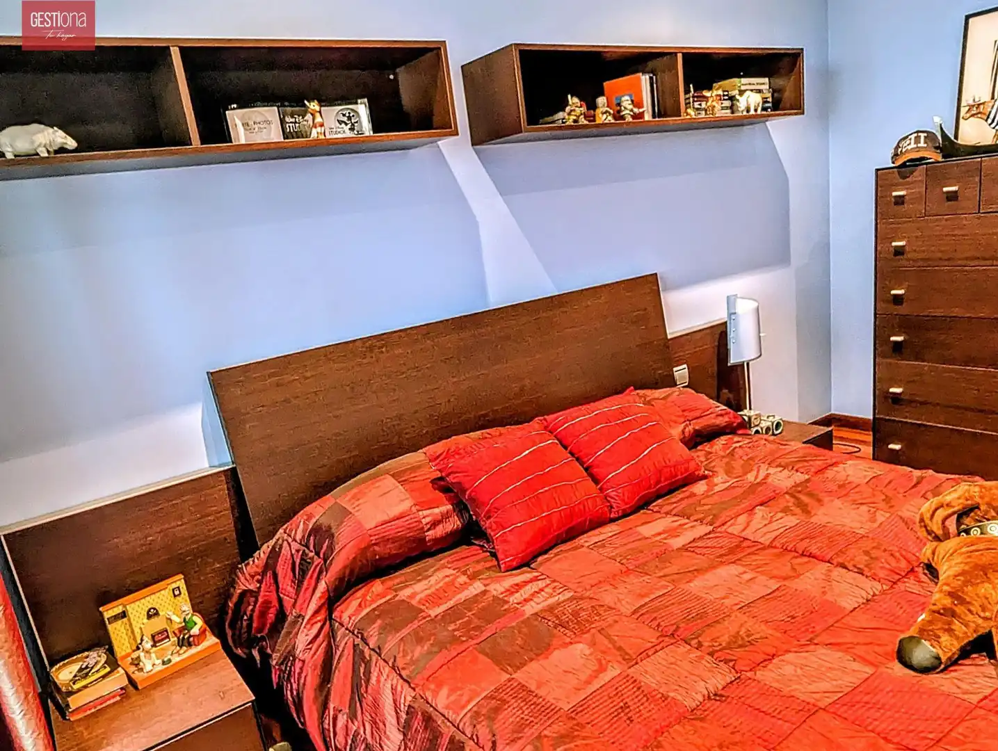 Bedroom of Flat for sale in Santander  with Heating