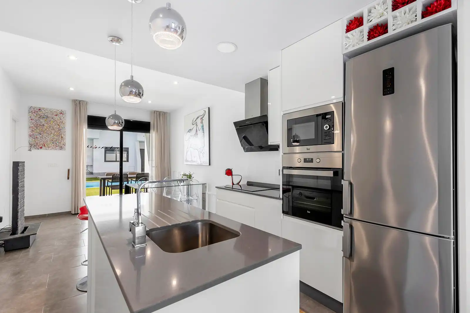 Cocina de Casa o chalet en venta en San Pedro del Pinatar con Aire acondicionado, Terraza y Trastero