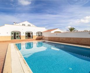 Swimming pool of Country house for sale in Maó  with Private garden, Terrace and Swimming Pool