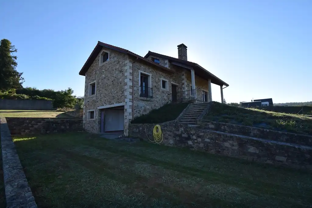 Vista exterior de Casa o chalet en venta en Vilarmaior con Calefacción, Jardín privado y Terraza