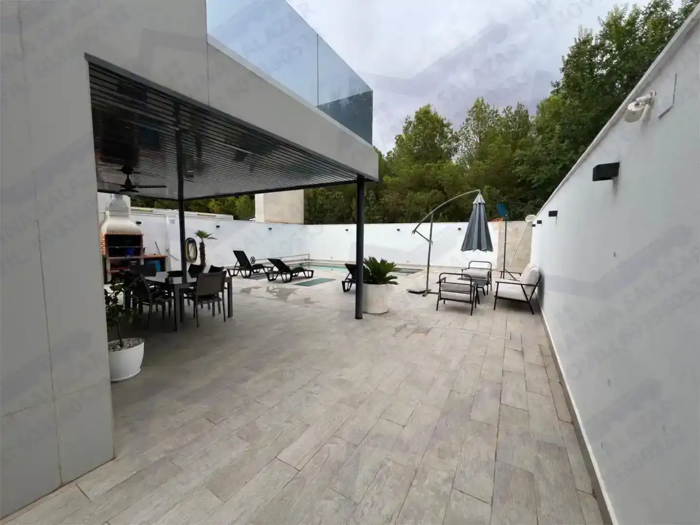 Terrassa de Casa o xalet en venda en  Albacete Capital amb Piscina i Balcó
