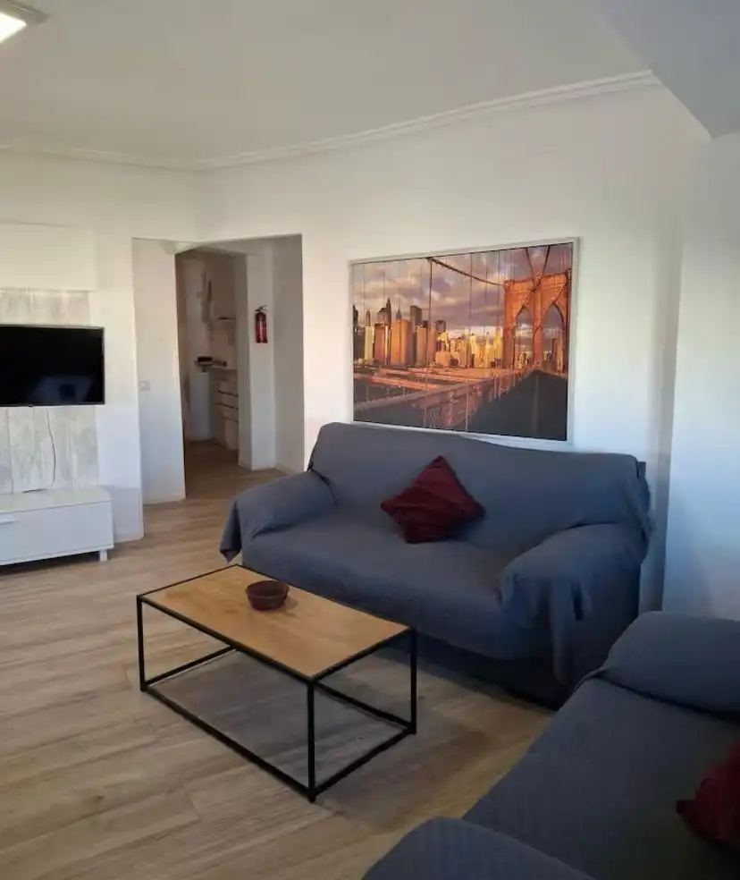 Sala de estar de Piso de alquiler en Sagunto / Sagunt con Aire acondicionado, Calefacción y Amueblado