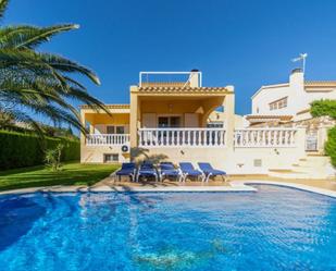 Vista exterior de Casa o xalet en venda en L'Ametlla de Mar  amb Aire condicionat, Terrassa i Piscina