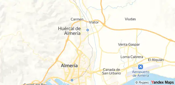 Vista exterior de Piso en venta en Huércal de Almería