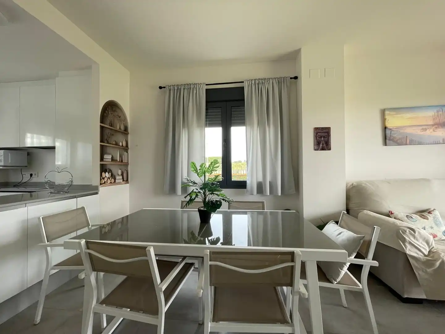 Dining room of Apartments for rent in El Rompido  with Air Conditioner, Heating and Terrace