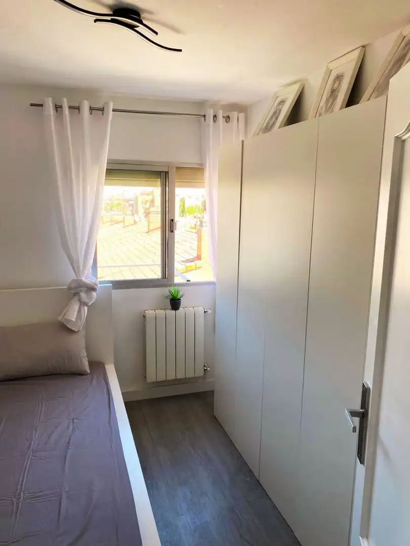 Schlafzimmer von Wohnung zum Verkauf in Alcobendas mit Klimaanlage, Heizung und Terrasse