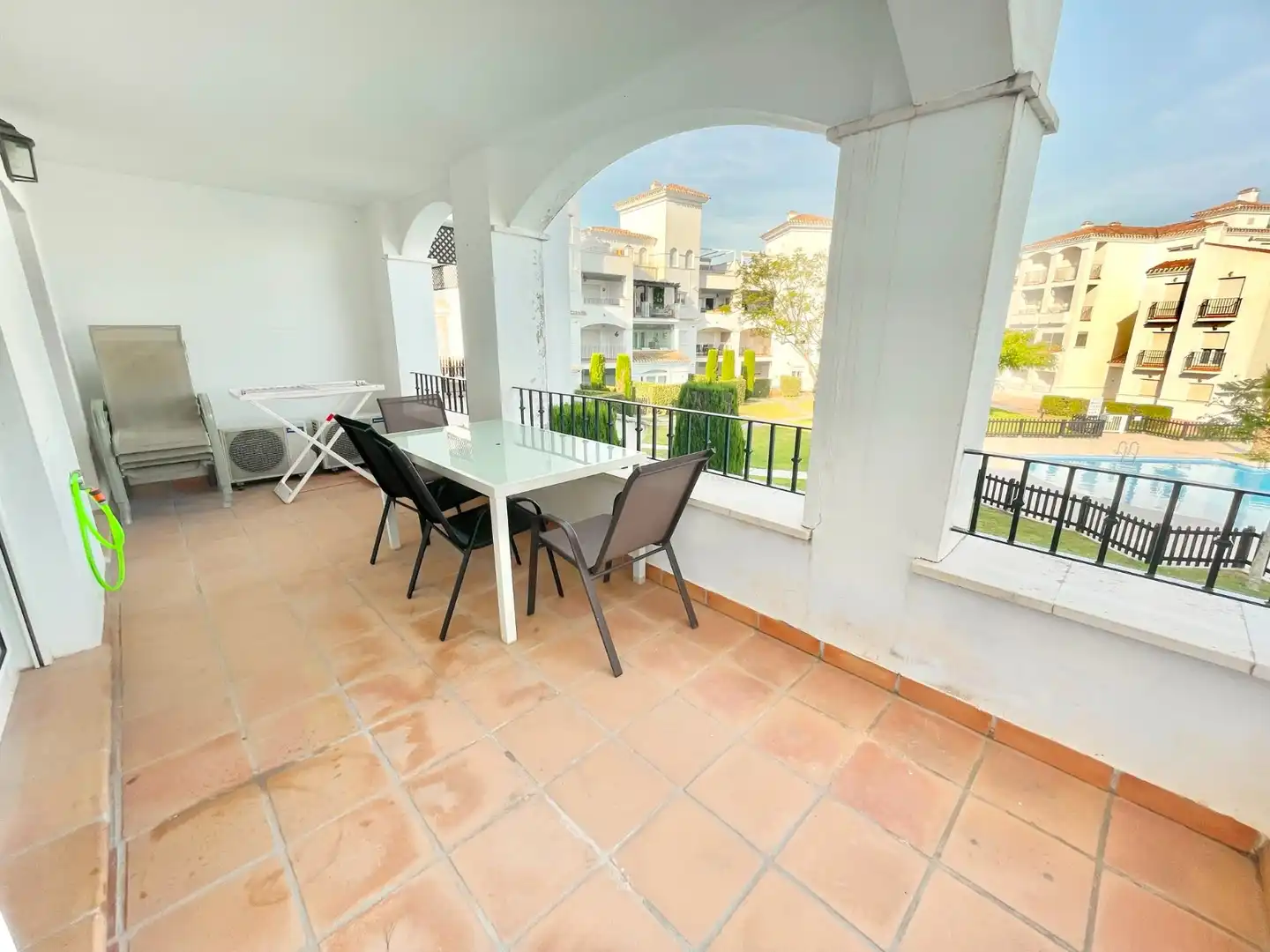 Terrace of Apartments for rent in Torre-Pacheco  with Air Conditioner, Terrace and Furnished