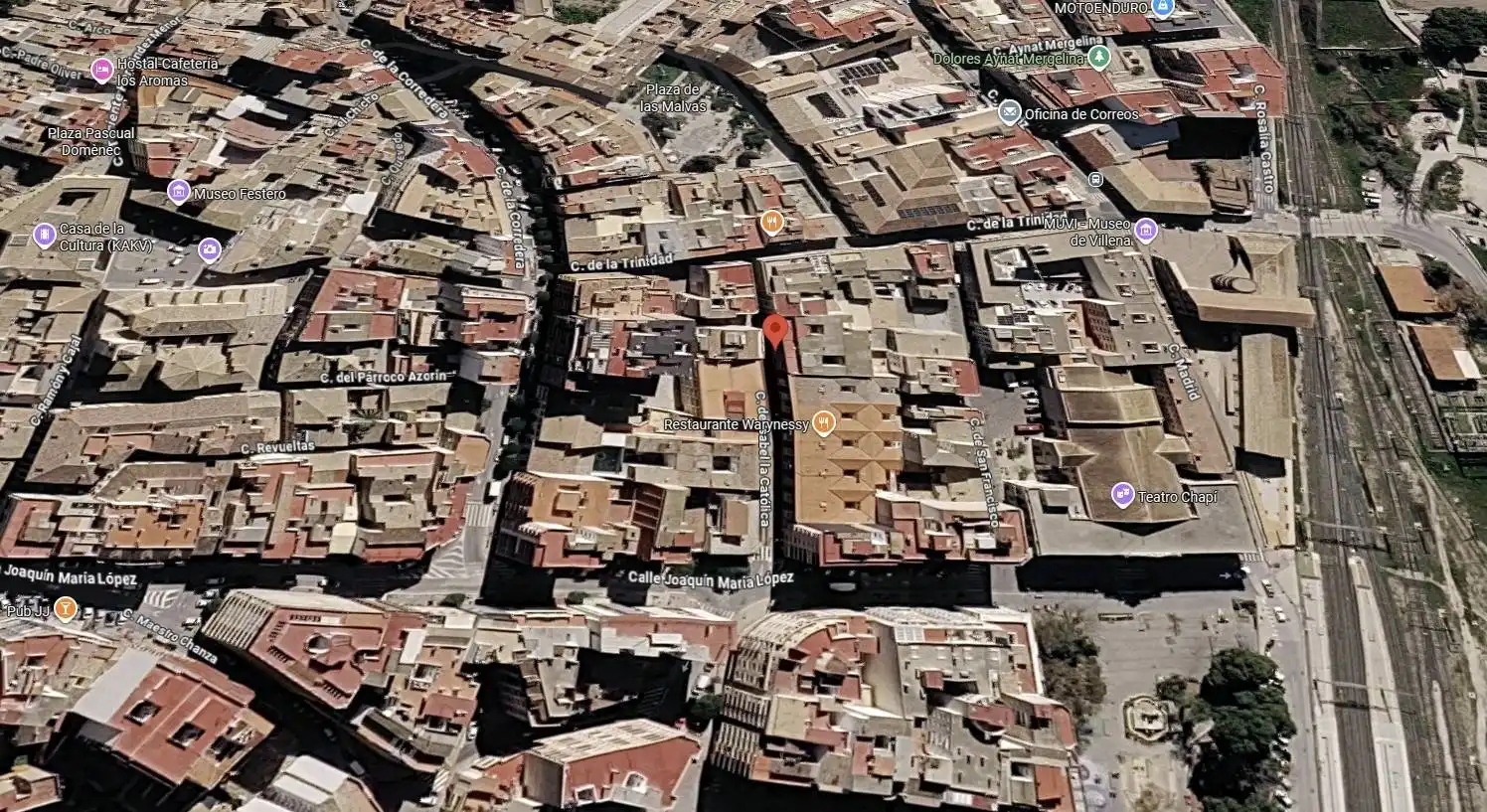 Vista exterior de Piso en venta en Villena