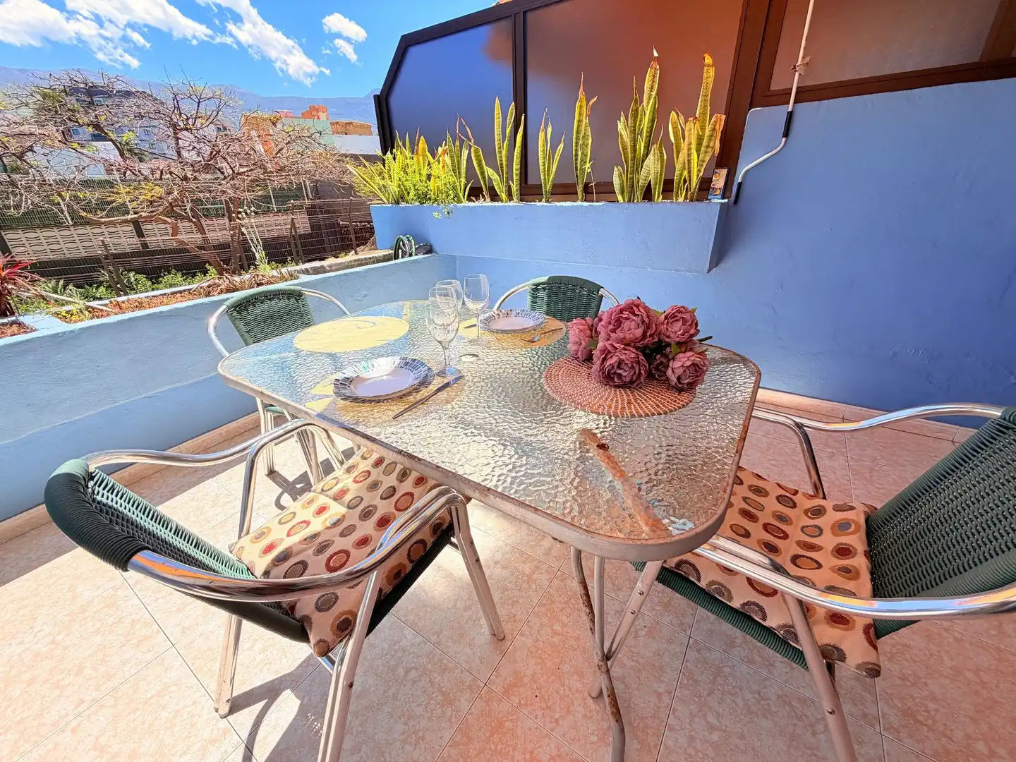 Terrassa de Apartament en venda en Puerto de la Cruz amb Terrassa, Moblat i Piscina comunitària