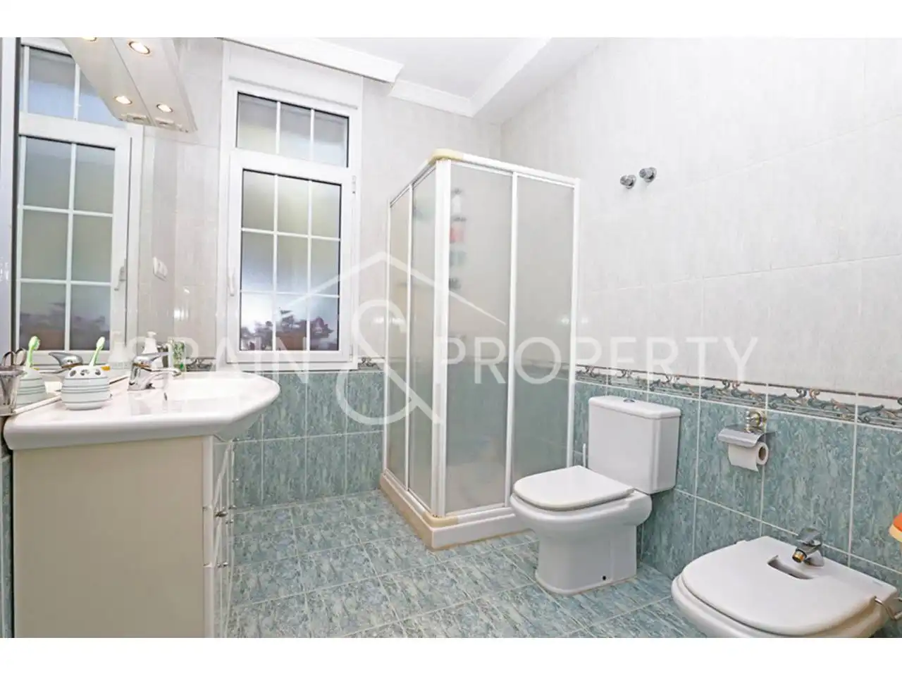 Baño de Casa o chalet en venta en Turís con Aire acondicionado, Calefacción y Jardín privado