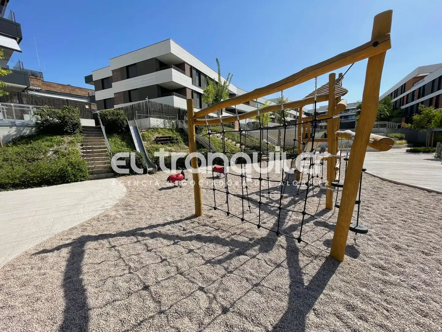 Terrasse von Wohnung zur Miete in Las Rozas de Madrid mit Klimaanlage, Terrasse und Schwimmbad
