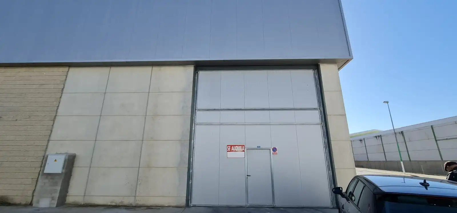 Außenansicht von Fabrikhallen zur Miete in Pozoblanco
