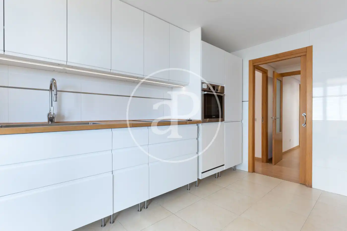 Kitchen of Attic for rent in Alboraya  with Air Conditioner, Heating and Private garden