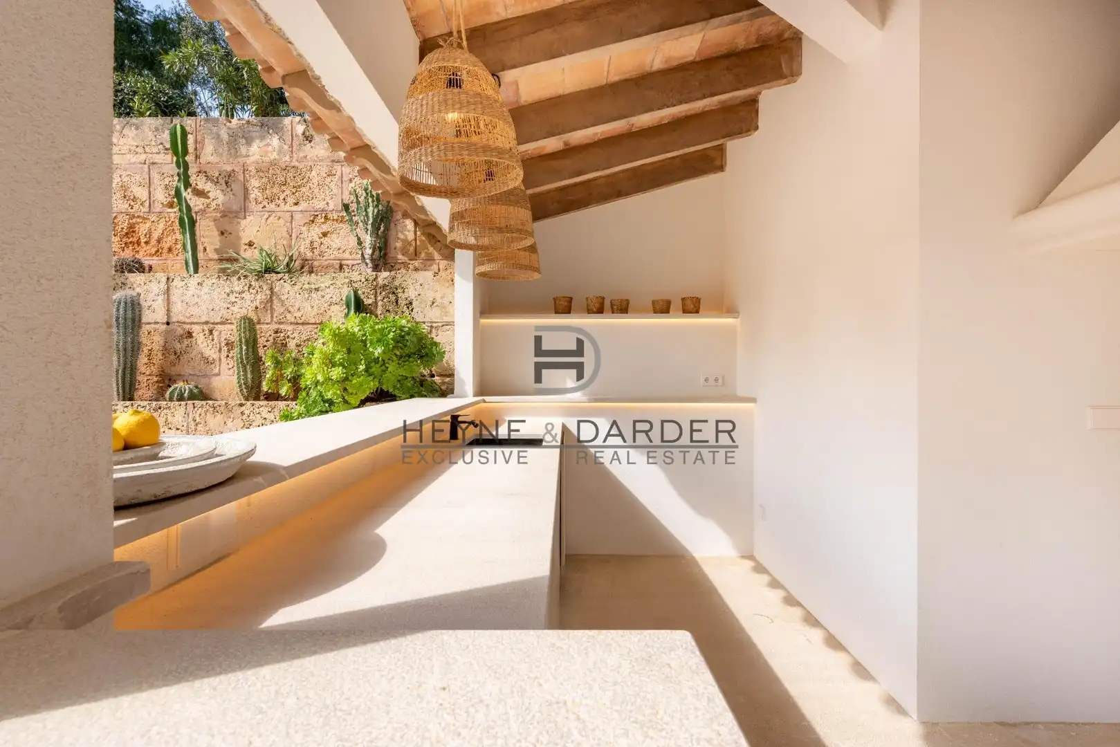 Terraza de Casa o chalet en venta en Calvià con Aire acondicionado, Jardín privado y Piscina