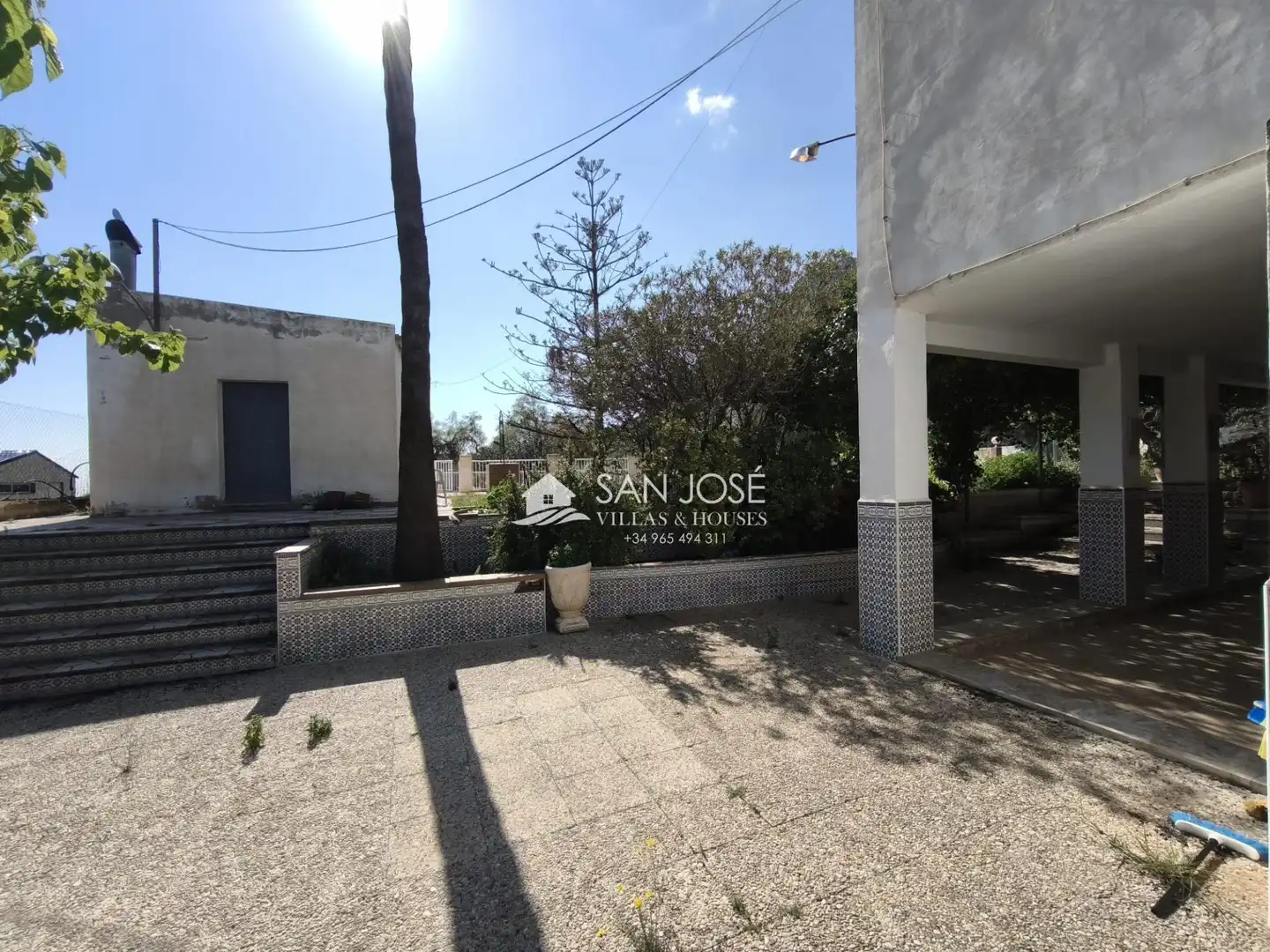 Vista exterior de Casa o chalet en venta en Aspe con Terraza, Trastero y Piscina